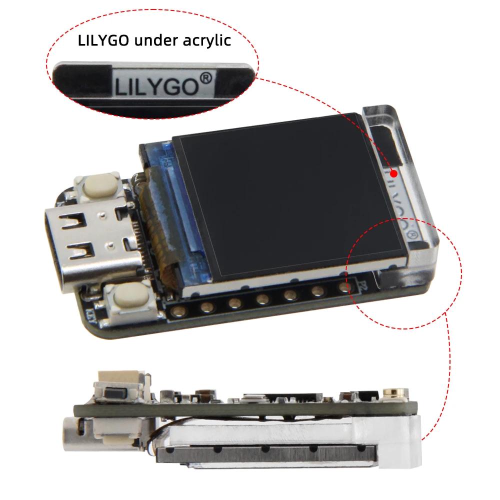 LILYGO® T-QT V1.1 ESP32-S3 GC9107 Panneau de développement de Module d'affichage LCD, T-QT pouces, V