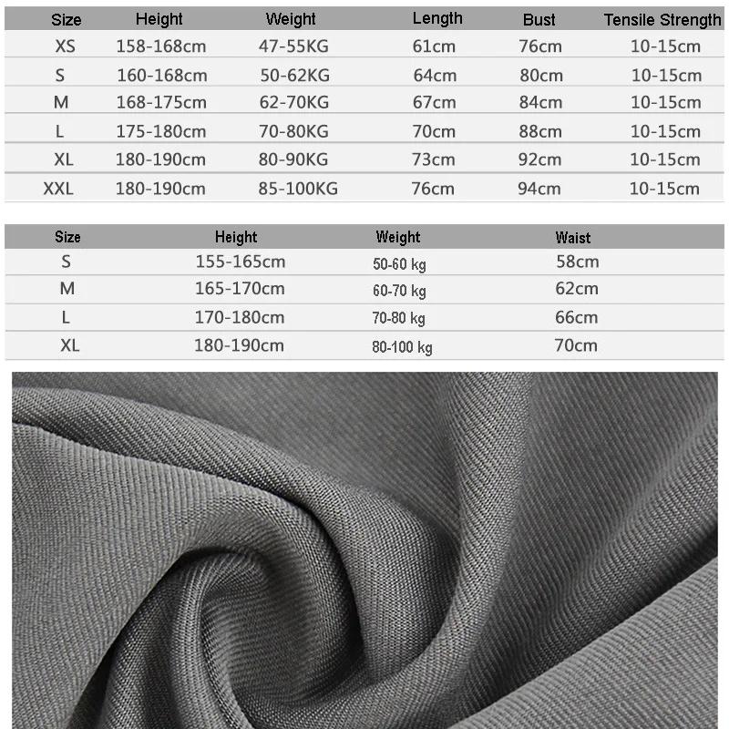 Ensemble fitness Dean M pour homme - Long tee et leggings collants pour sport outdoor et intérieur