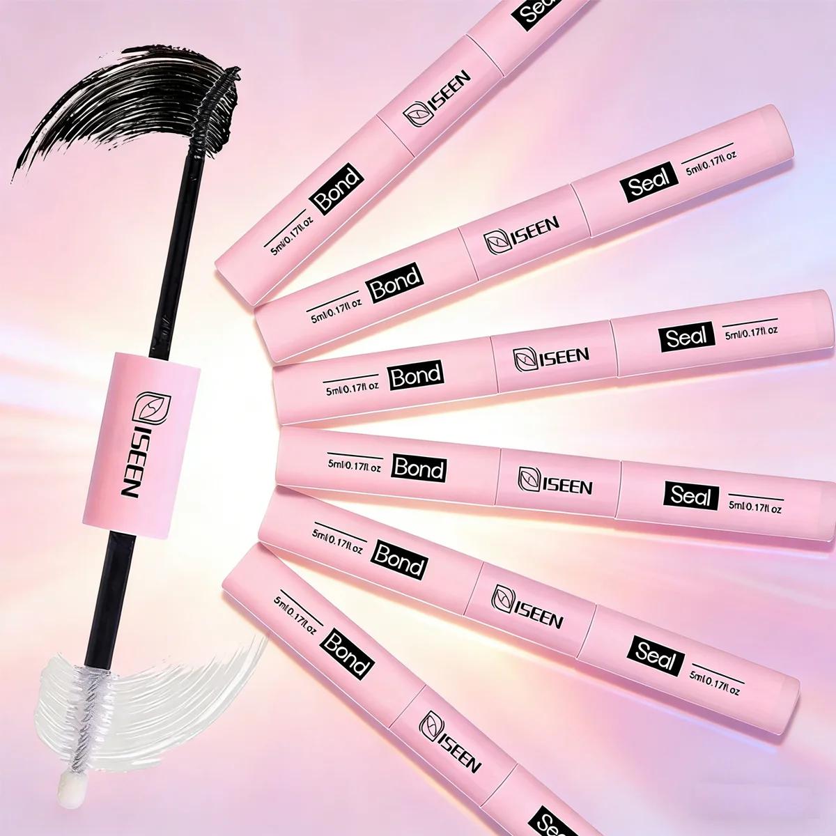 Colle pour Cils en Grappes, Adhésif et Scellant pour Extensions de Cils 10ml, Tenue Forte et Impermé