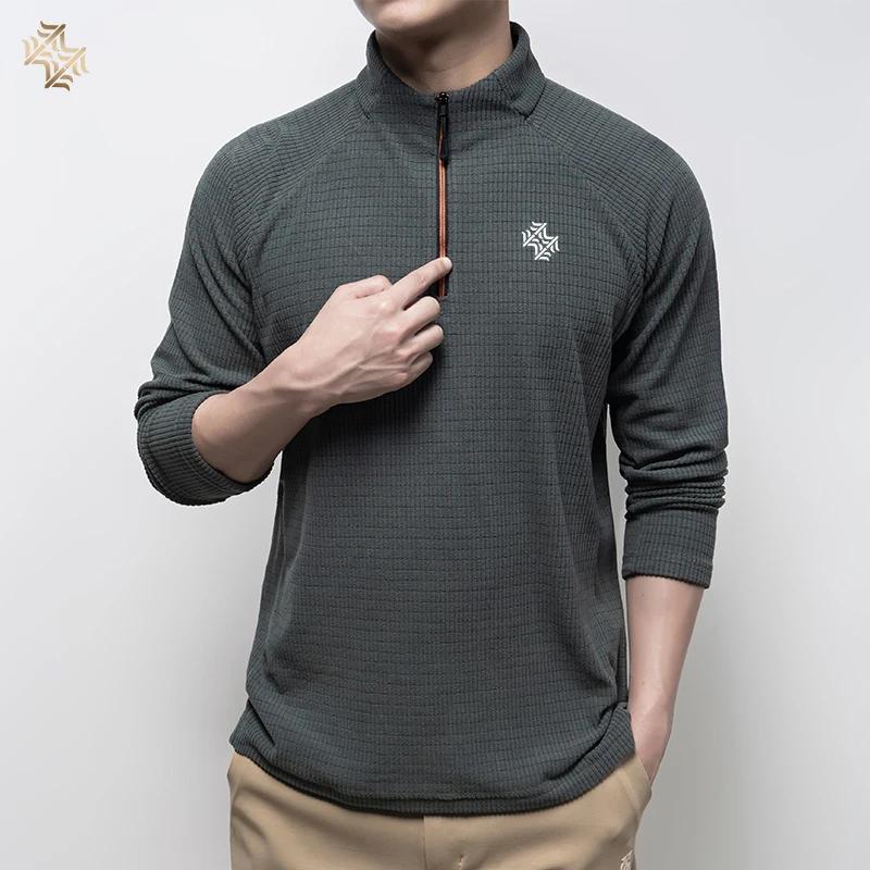 SBWL – T-shirt à manches longues pour hommes, vêtements de sport d'extérieur, de fitness, de course,