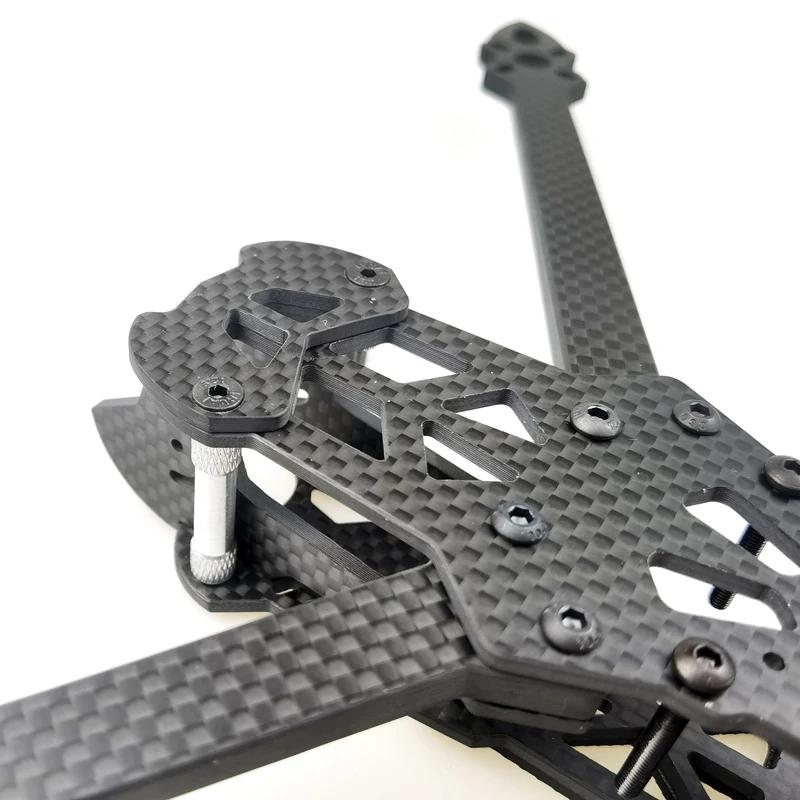 Mark4 7 pouces 295mm avec bras de 5mm cadre quadrirotor 3K fibre de carbone 7 "FPV Freestyle RC Dron