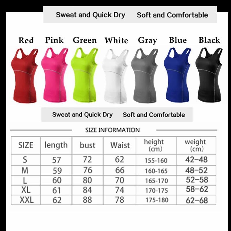 Couleur bonbon femmes vêtements de Sport d'entraînement de gymnastique gilet chemises de Yoga à séch