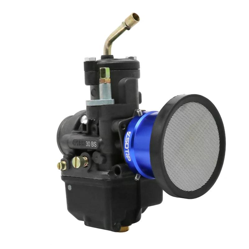 ZS Racing 38mm 42mm PHBH PHBL carburateur filtre à Air à haut débit klaxon de pile de vitesse pour m