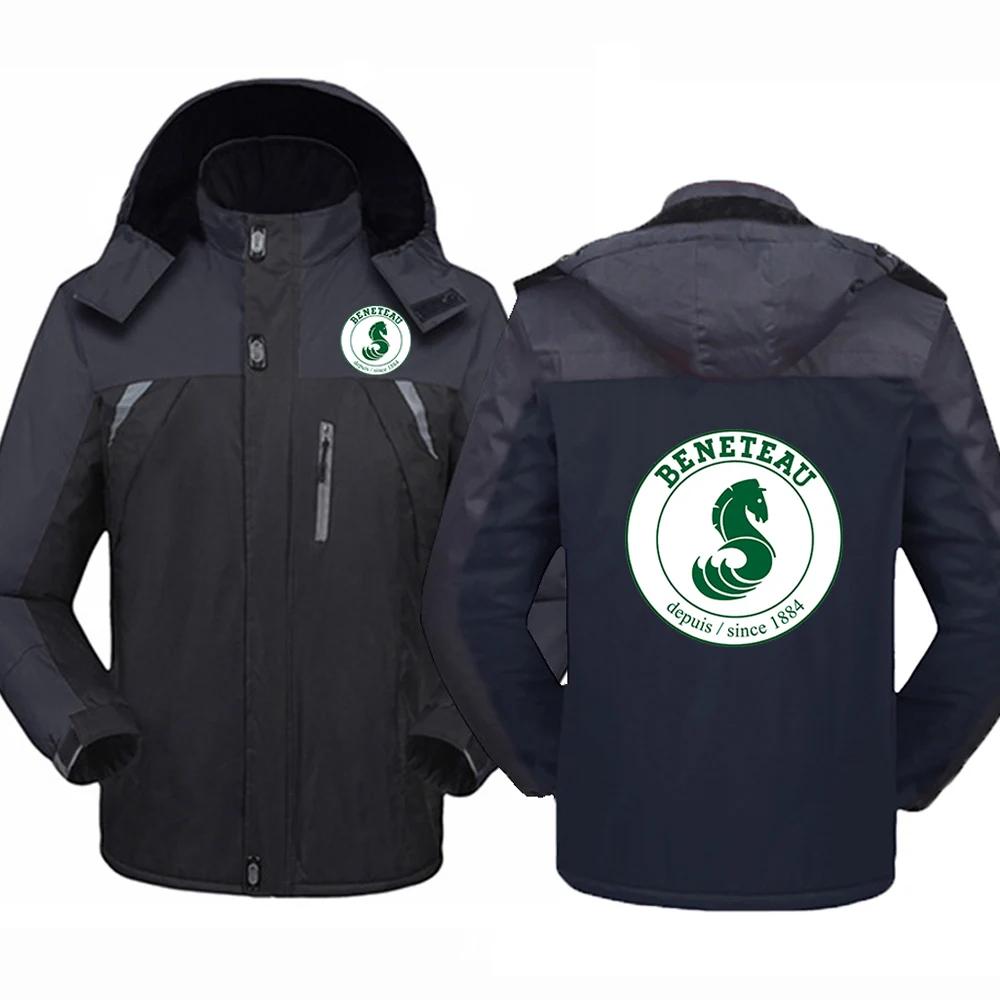 Beneteau-Manteau imprimé imperméable pour homme, Voilier, Yacht à voile, Coupe-vent optique, Vêtemen