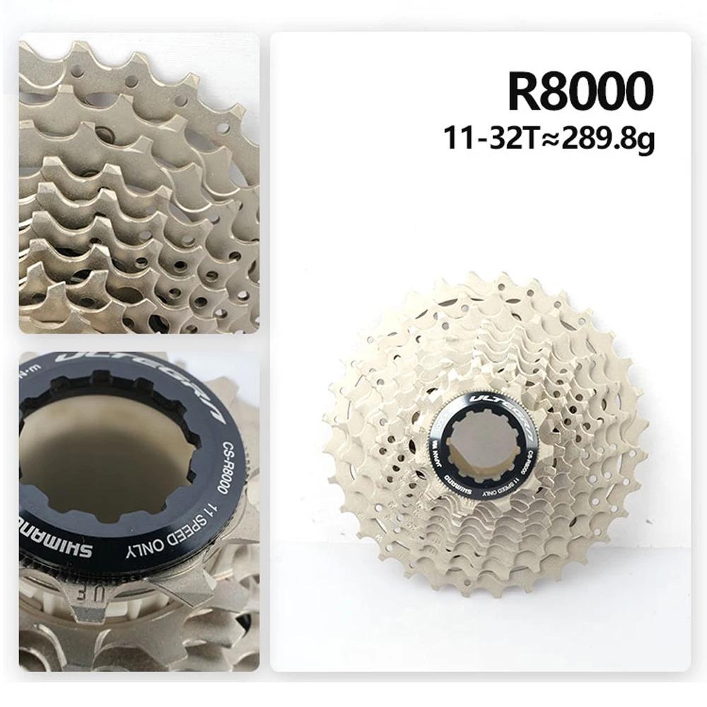 Shimano Ultegra R8000 105 R7000 11V vitesse vélo de route Cassette CS-R8000 11-25t 11-28t 11-30t 11-