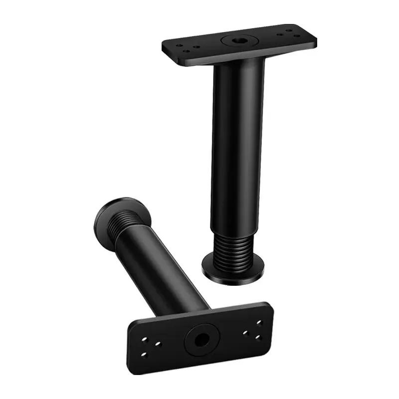 Pied de support Rap-Duty réglable télescopique pour cadres de lit et meubles, acier plastique robust