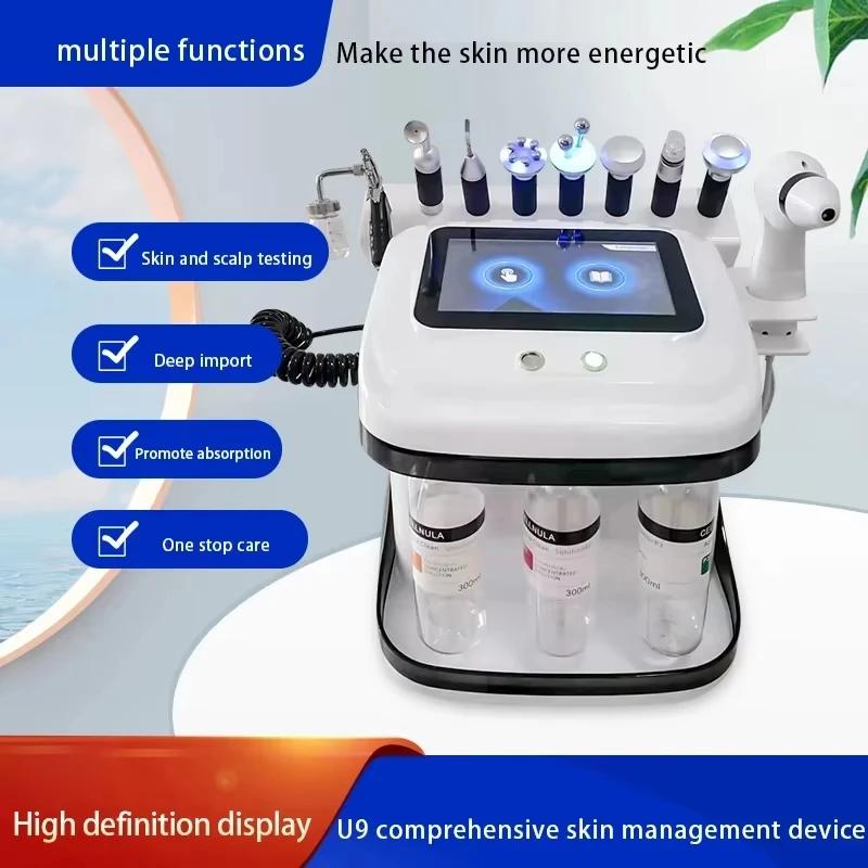 2025 10 en 1 H2o2 Aqua Peeling Lift Skin Bubble Hydratant Oxygène Hydro Machine faciale, Soins de la