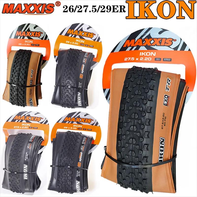 Pneu VTT Maxxis IKON 26/27.5/29 pouces XC 2.0 2.2 2.35 polyvalent toutes conditions