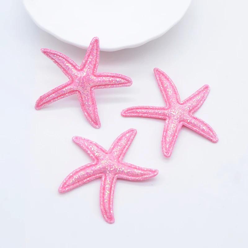 30 pièces Kawaii paillettes étoile de mer Applique pour bricolage vêtements chapeau chaussures décor