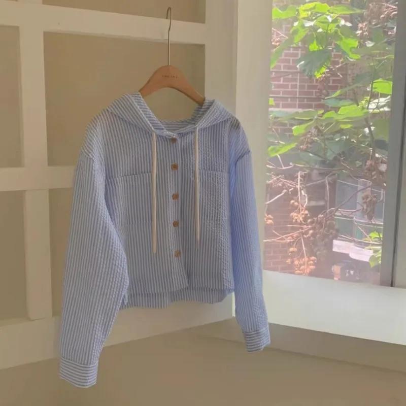 Chemise d'été pour femmes, mode parasol, manches longues, décontractée