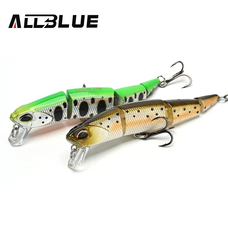 ALLBLUE professionnel articulé Swimbait 70mm 90mm coulant méné leurre de pêche Jerkbait artificiel d