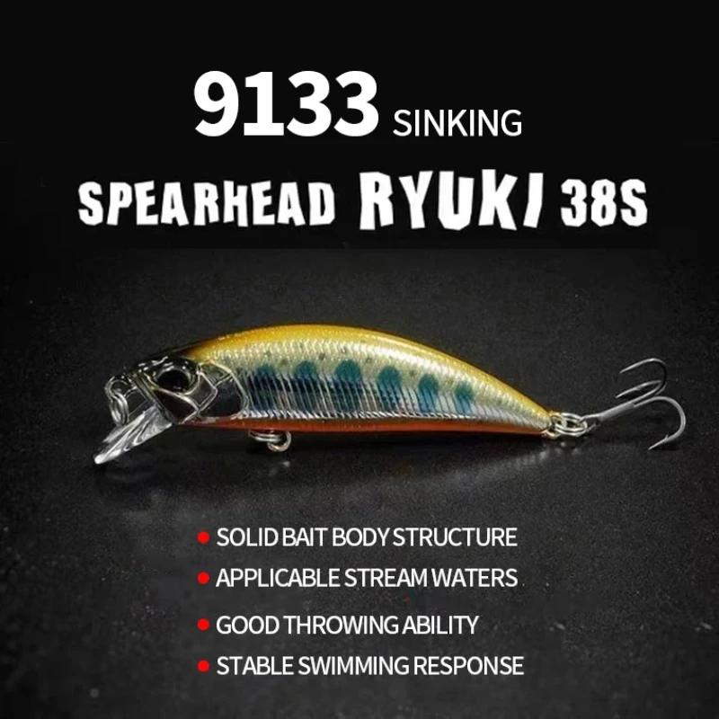 1 pièces leurre méné 3.8cm 3.2g leurre de pêche méné artificiel Jerkbait qualité crochets Wobbler ma