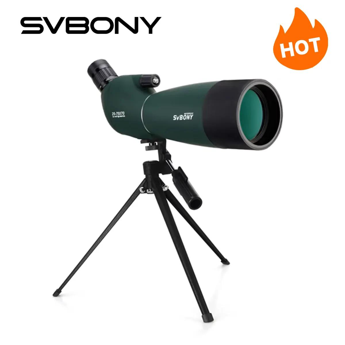SVBONY 50/60/70/80, longue-vue, n'aime, télescope injuste, étanche, longue portée, prisme PORRO pour