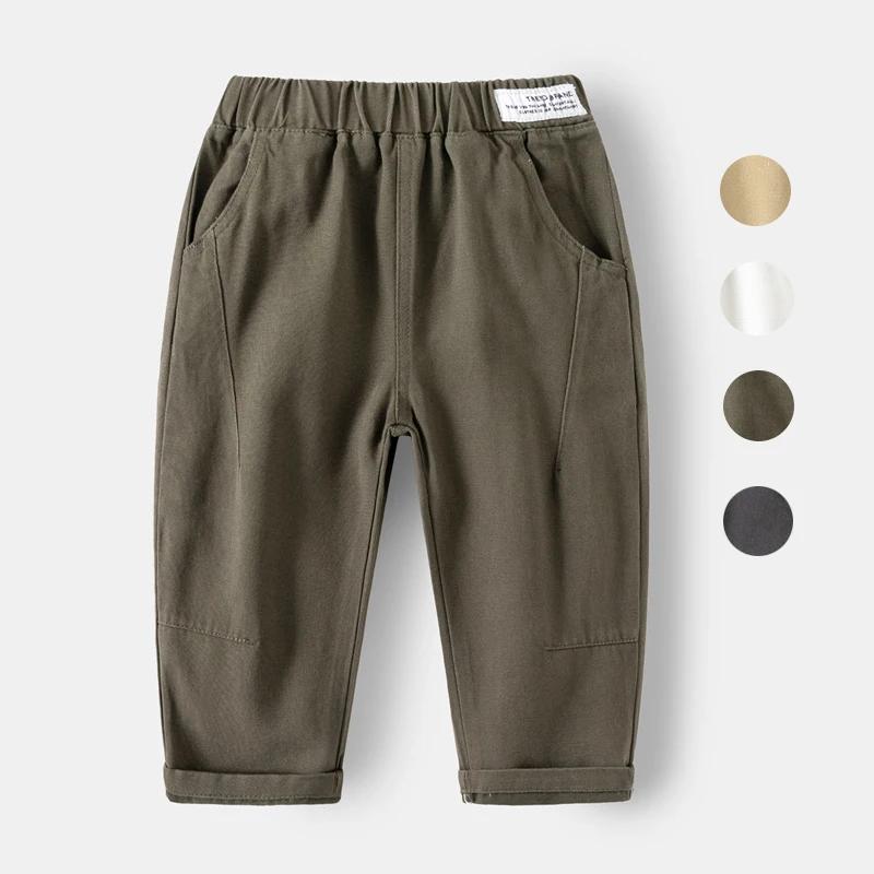 Pantalons pour garçons printemps automne pantalons pour enfants vêtements pour enfants en coton pant
