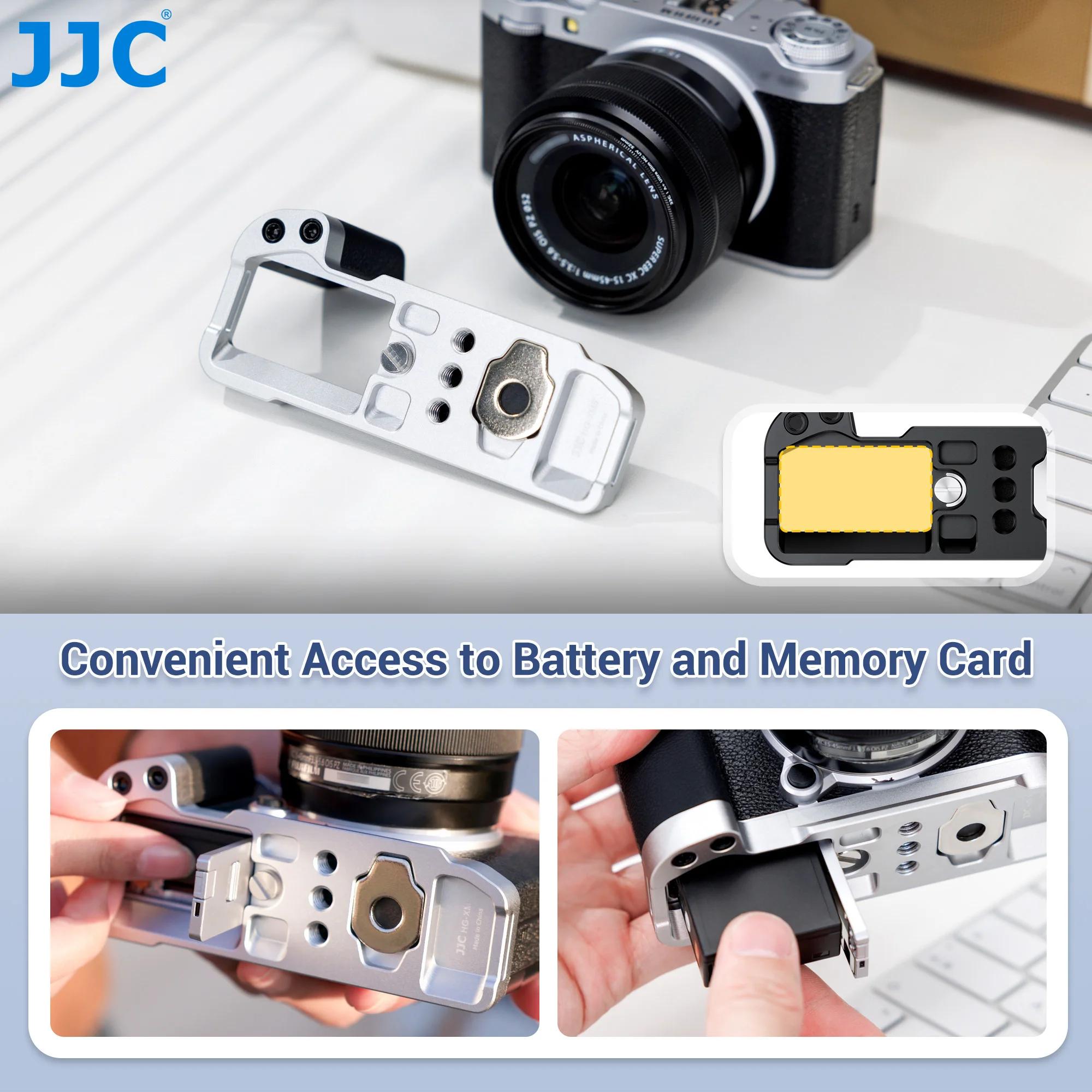 JJC X-M5 L-Forme Caméra Grip pour FUJIFILM X-M5 Caméra Avec Plaque De Dégagement Rapide pour Arca 1/