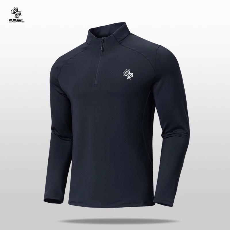 SBWL hommes de haute qualité cyclisme randonnée sports de plein air à manches longues T-shirt loisir
