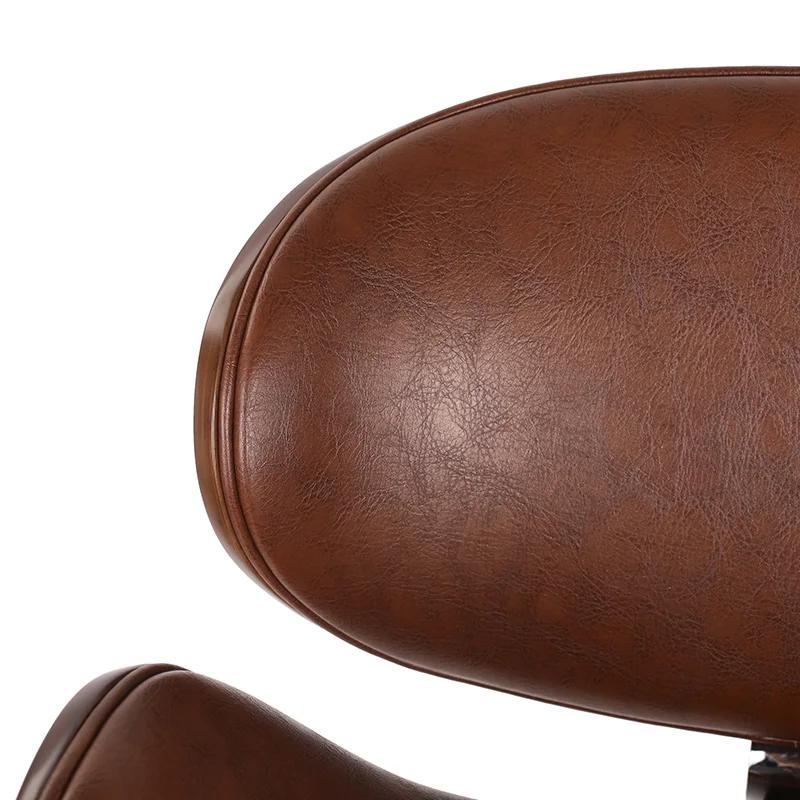 Tabouret de Bar à Comcussion Monté, 30 Pouces, Style Moderne du Milieu du Siècle, Brochure + CRACK