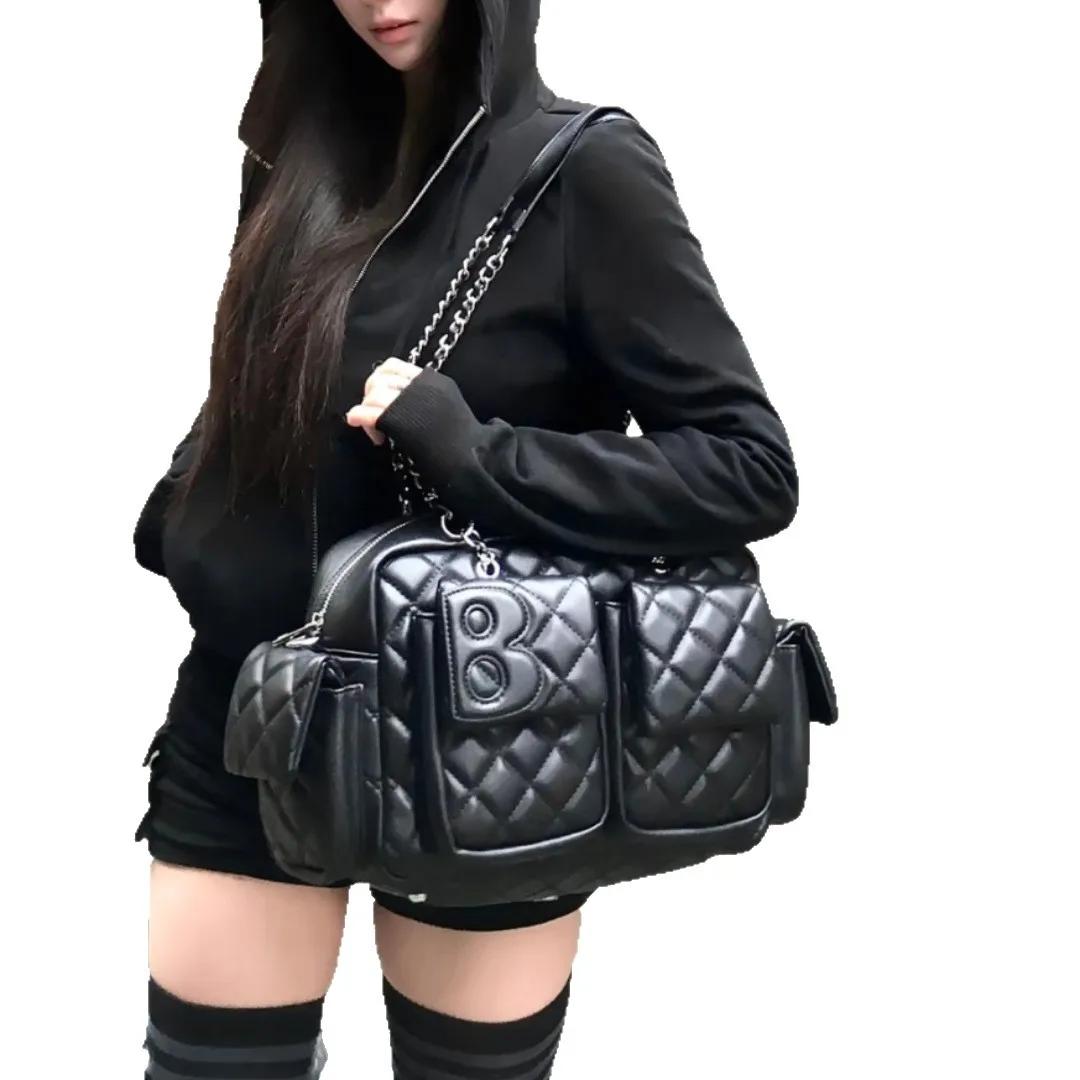 Sac à bandoulière classique de créateur pour femme, sac à langer de luxe grande capacité, sac fourre