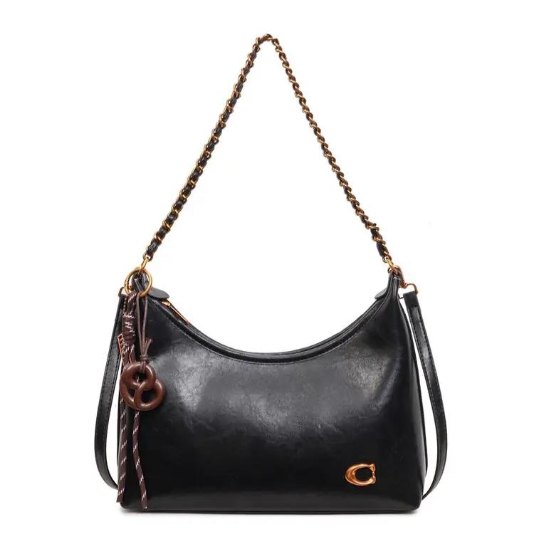 Nouveau Sac de Commuter Rétro Haut de Gamme pour Femme 2026, Sac à Bandoulière Polyvalent Grande Cap
