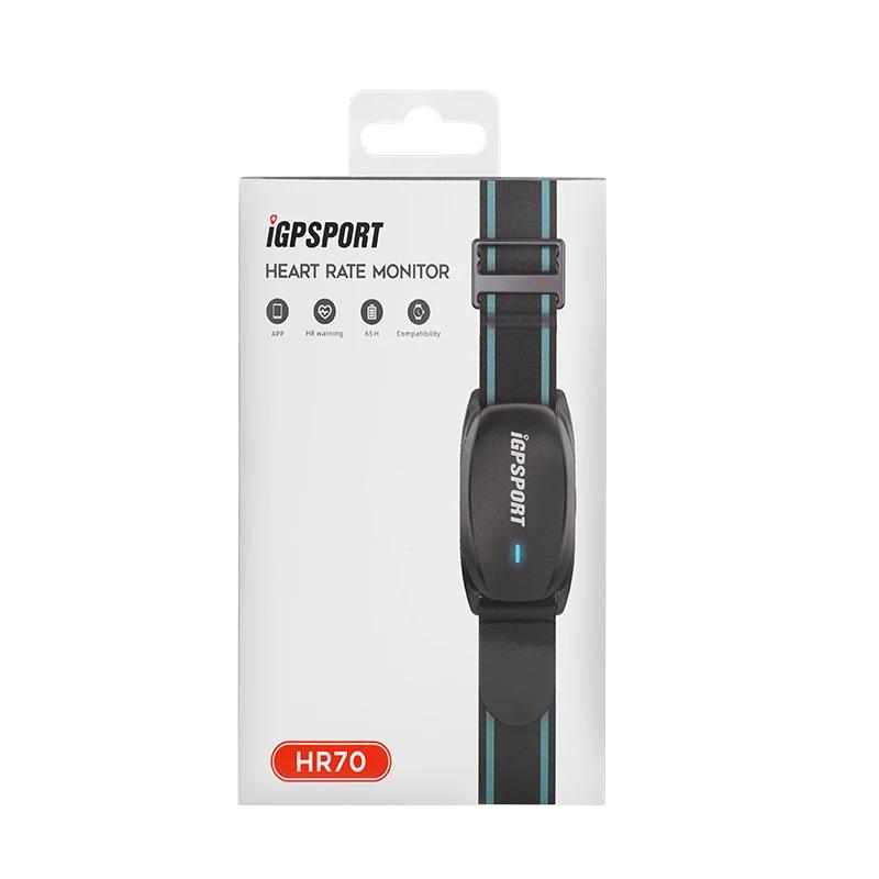 IGPSPORT-Moniteur de fréquence cardiaque pour bras, prend en charge le cyclisme, ANT +, HR70, Bryton