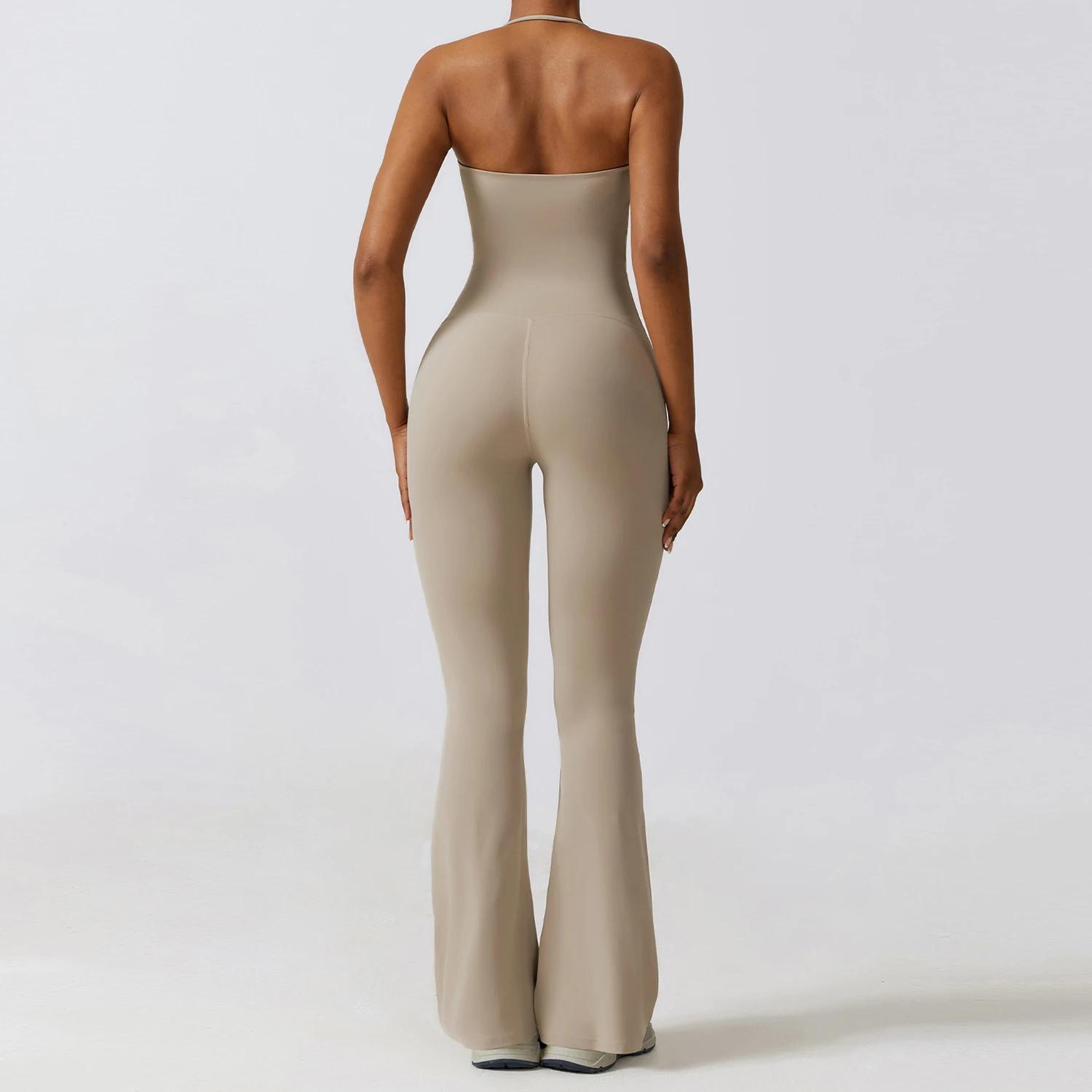 Costume Yoga une pièce sans manches femme - Ensemble gymnastique Fitness body Push up entraînement