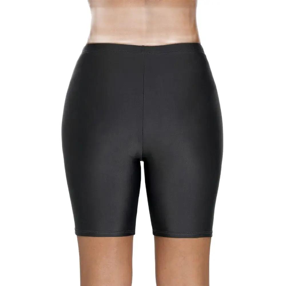 Anfilia femmes Capris maillot de bain dames bas de Bikini maillots de sport slips mince Tankini mail