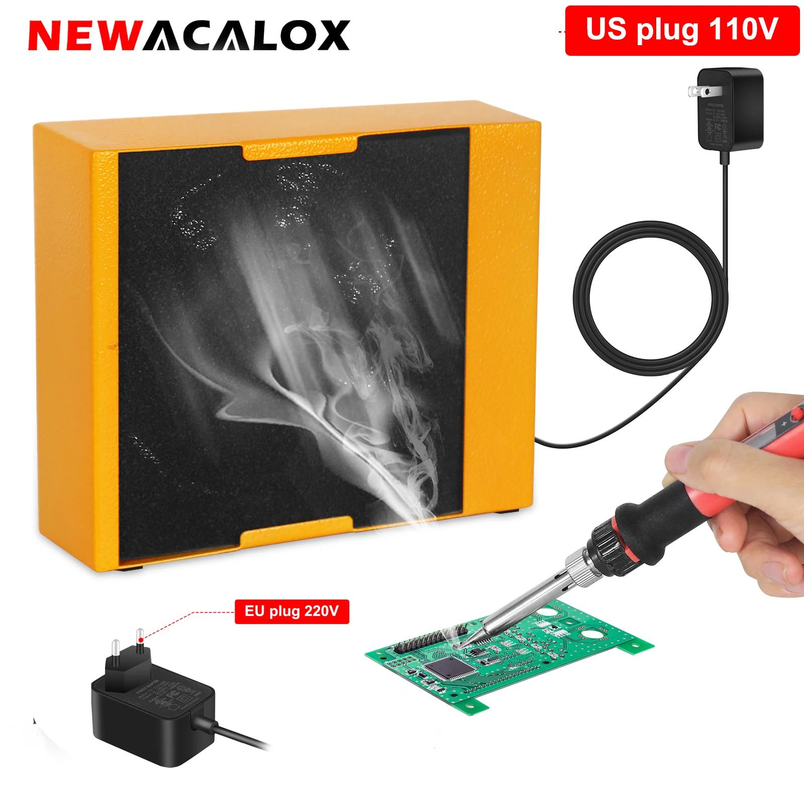 NEWACALOX 30W extracteur de fumée de soudure dissolvant d'absorbeur de fumée absorbeur de prévention