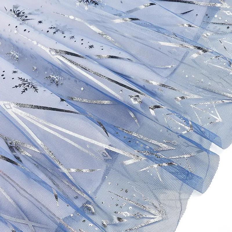 Robes de princesse Elsa blanches Disney la reine des neiges 2, tenue reine des neiges, Cosplay, fête