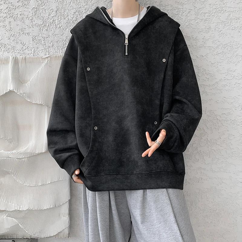 M-XXXXXL grande taille sweats à capuche de travail pour hommes décontracté Streetwear sweat à capuch