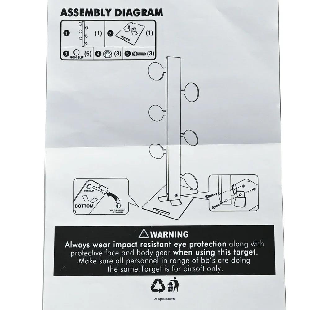 DulStand-Cible de tir rotative en alliage rapide, bras pivotant automatique, accessoires de chasse a
