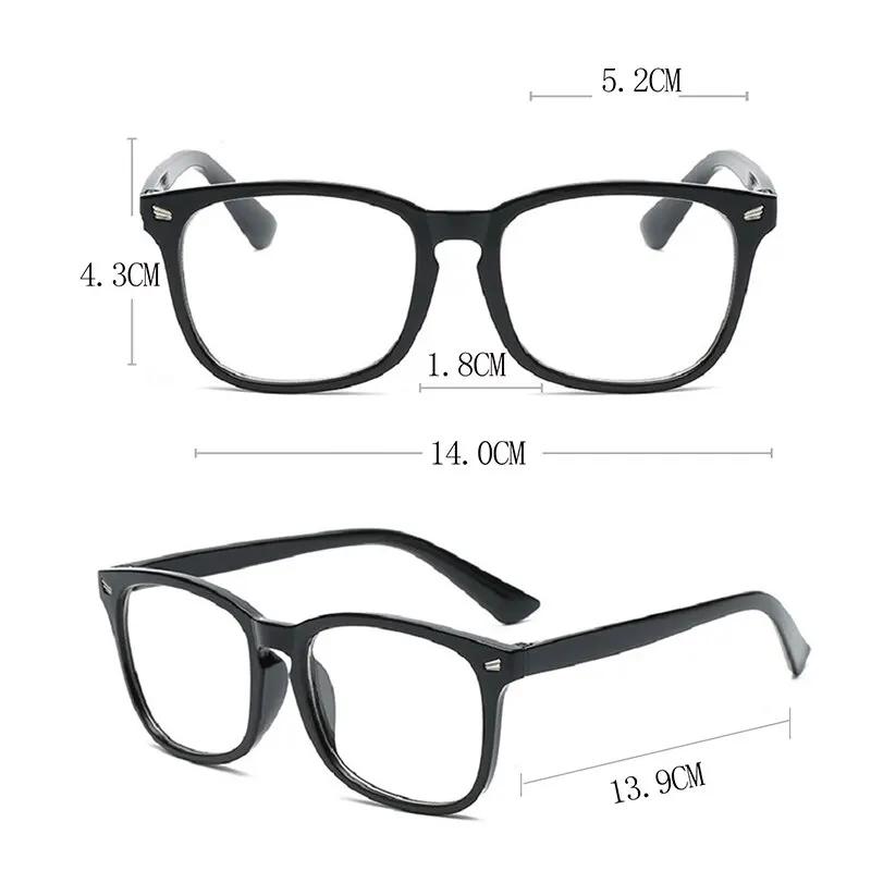 Lunettes de lecture anti-lumière bleue unisexes, lunettes de protection des yeux ultra-légères, lune