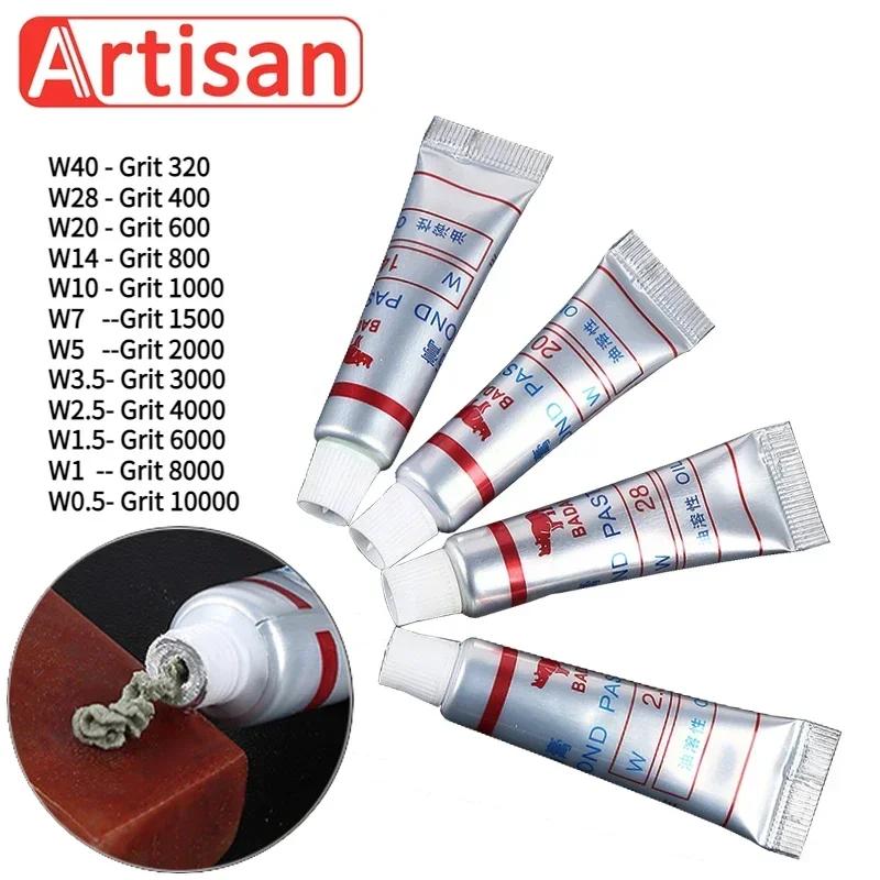 Pâte Abrasive Diamant 2 Pièces W0.5 ~ 40 Grain 320 ~ 10000 # Outils abrasifs de polissage de meula