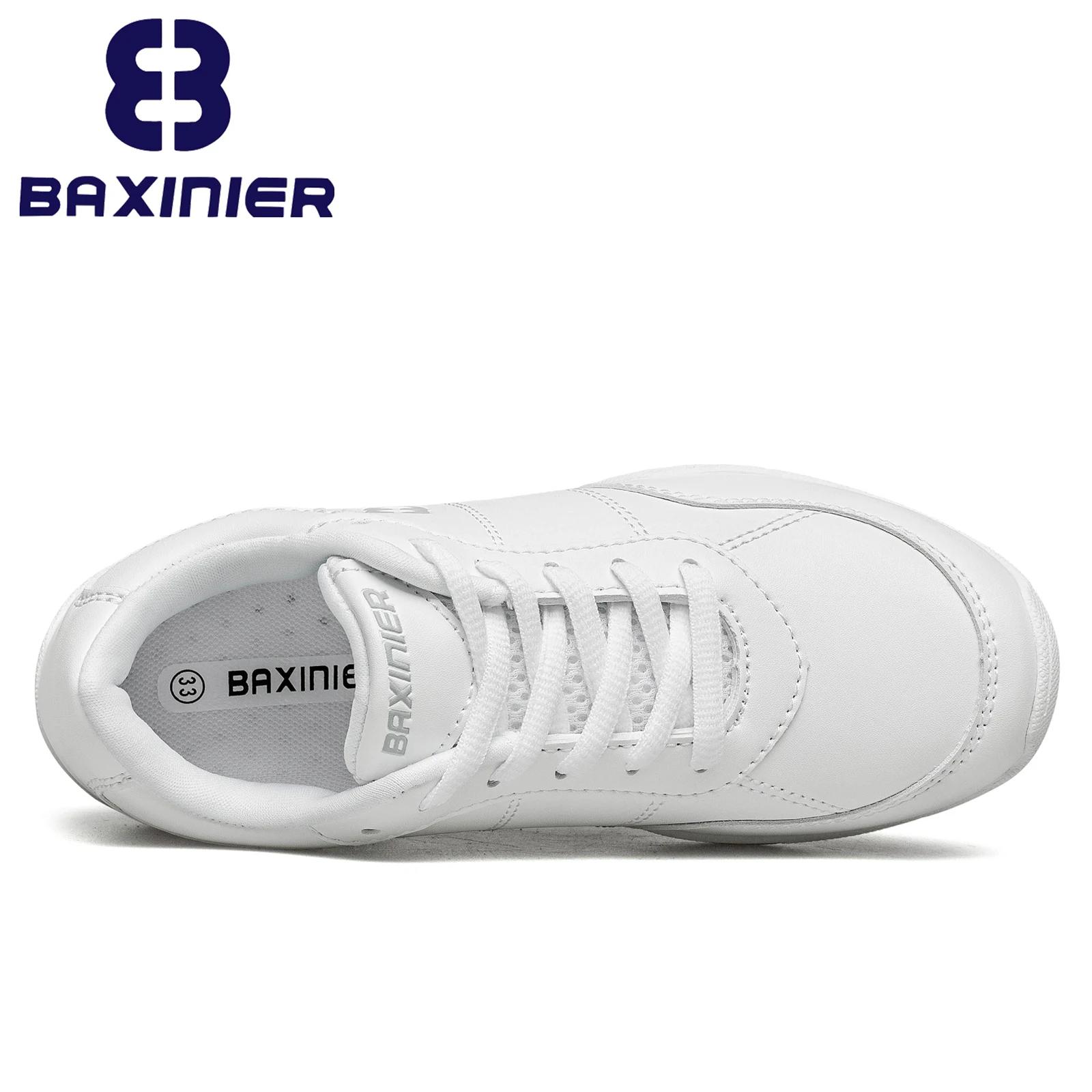 Chaussures de pom-pom girl blanches pour filles, baskets légères de compétition de joie pour jeunes,