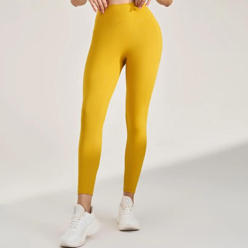 Pantalon de yoga taille haute pour femme, leggings commandés, pantalon de survêtement, pantalon long