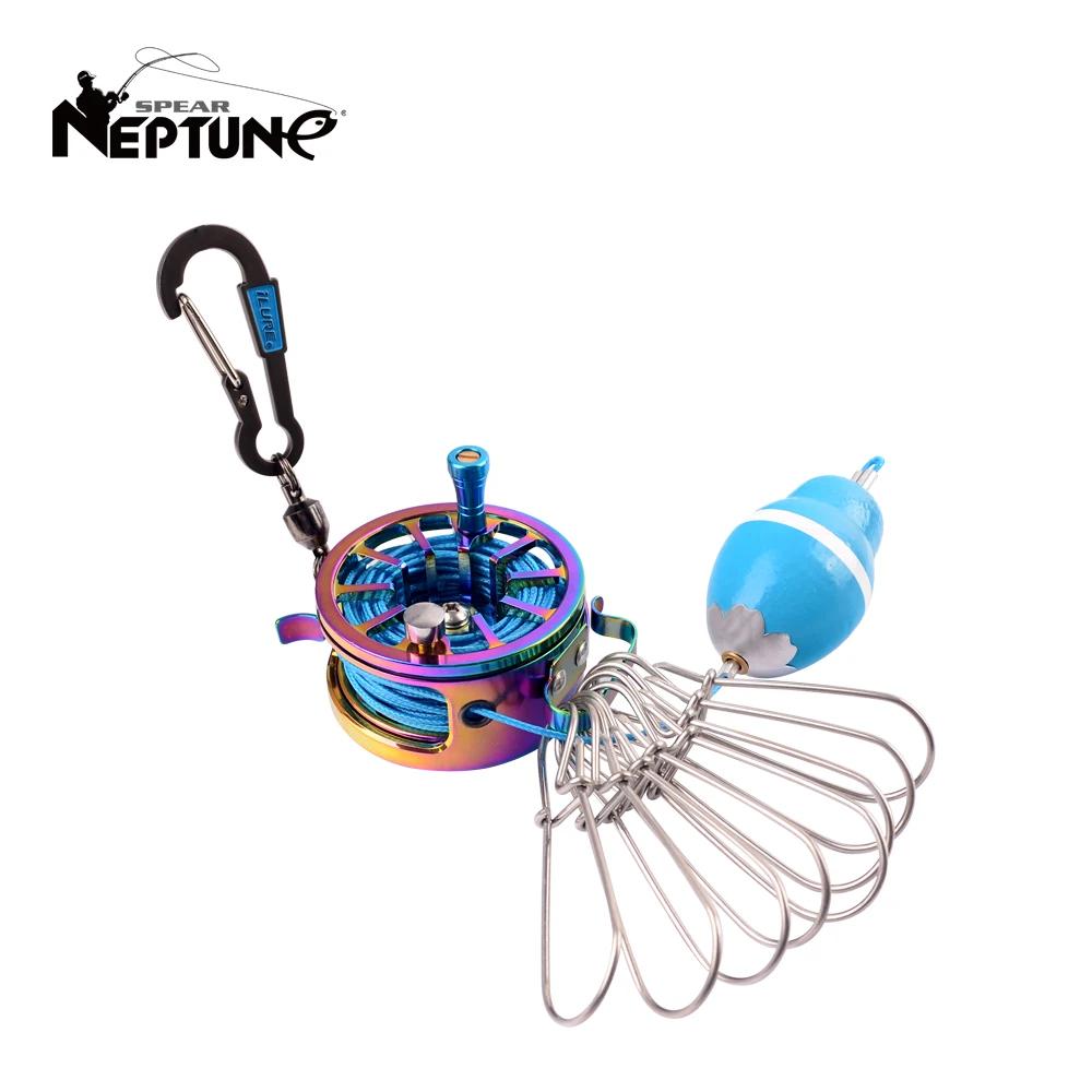 Boucle de verrouillage de pêche Portable boucle de verrouillage de poisson vivant avec moulinet en a