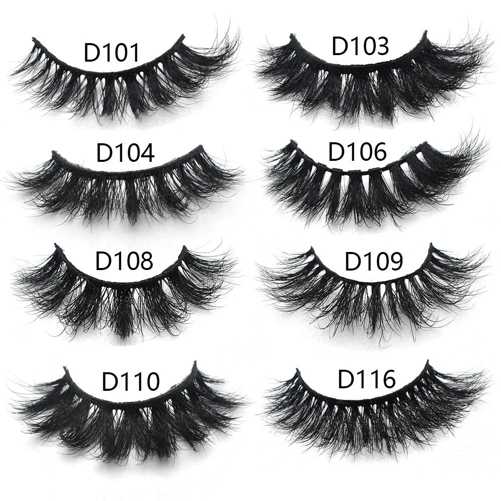 FOXESJI cils 3D vison cils populaire naturel long moelleux dramatique Extension de cils maquillage c
