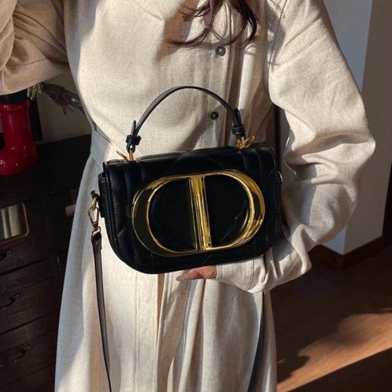 Sac à main en cuir classique élégant de luxe de créateur célèbre pour femmes, sac à bandoulière, sac
