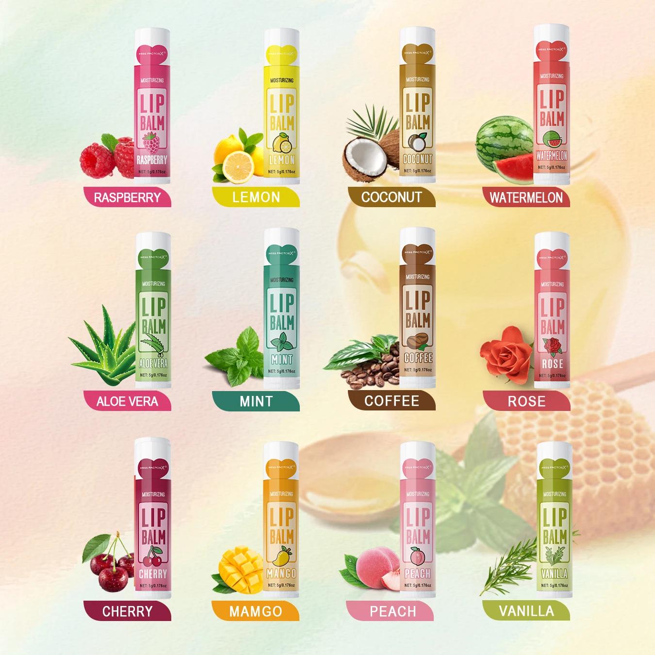 Ensemble de baume à lèvres hydratant, 60 pièces, 5g, hydratant et éclaircissant en profondeur, coule