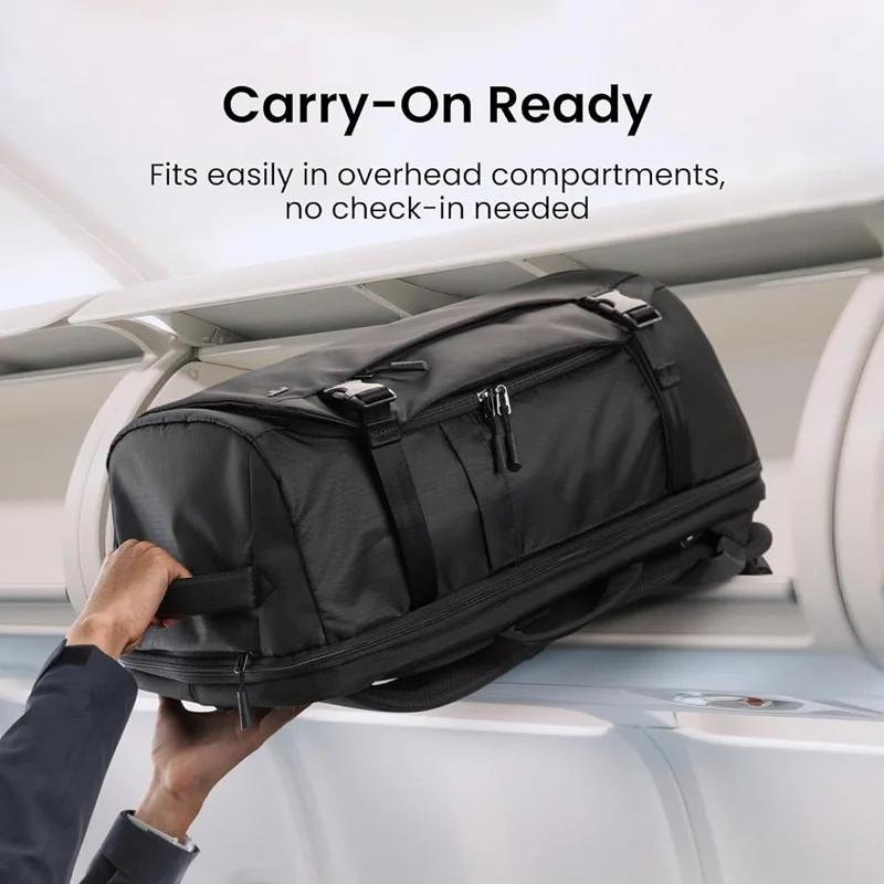 Sac à dos de voyage 28L, sac à dos d'affaires étanche et léger pour bagage à main, adapté aux voyage