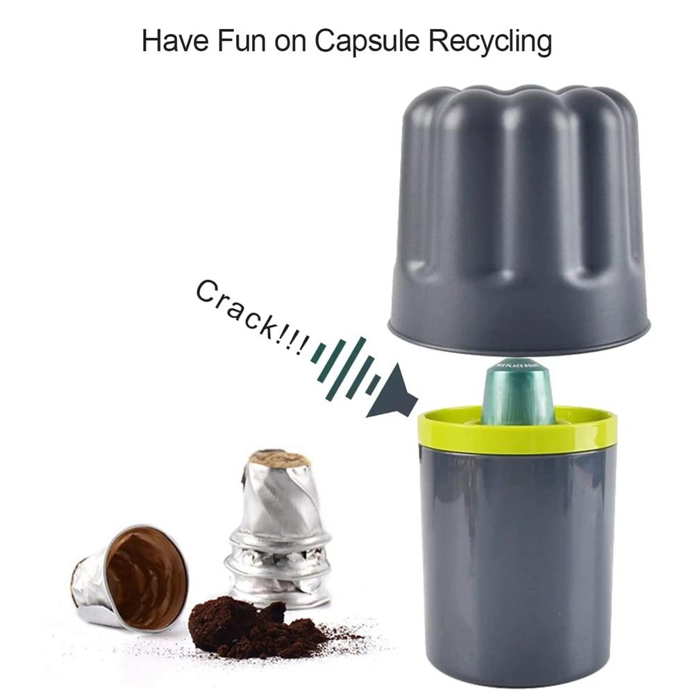 Boîte de recyclage de capsules de café, petite taille, outil Bungalow E27, délit