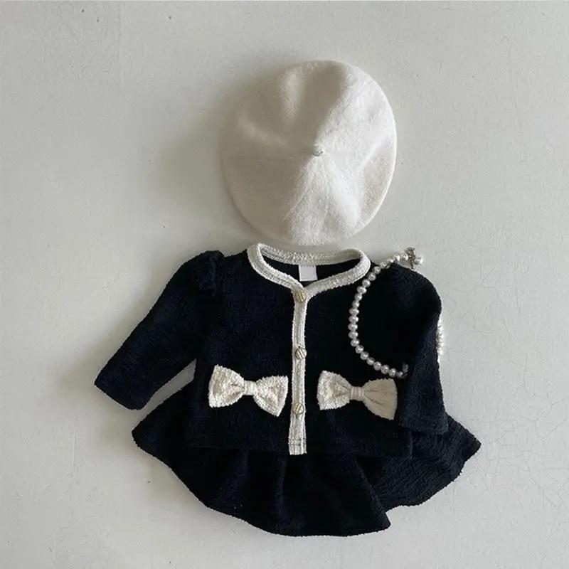 Ensembles d'automne pour bébé, costume polyvalent à la mode pour nouveau-né, petit Style parfumé, vê
