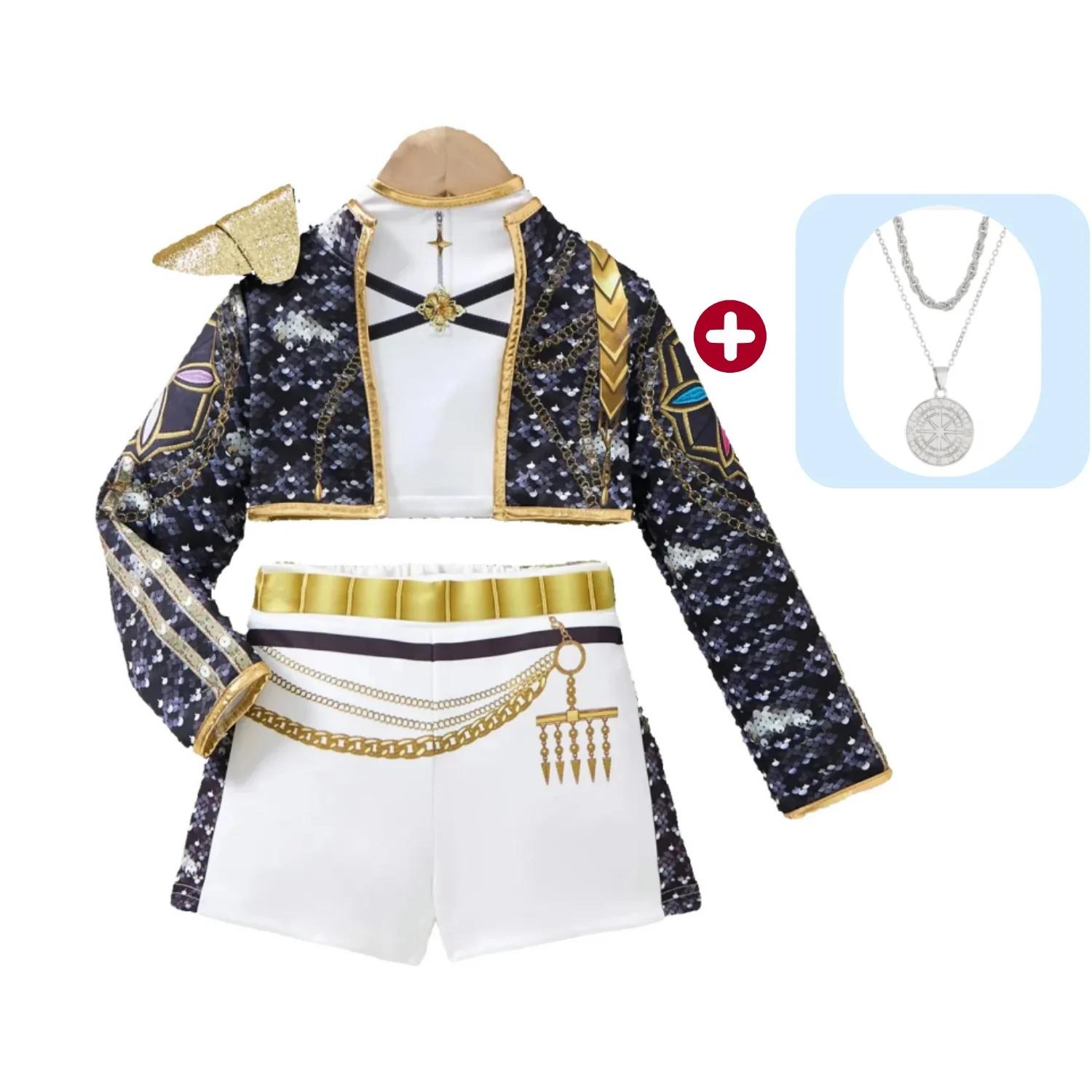 Costume de scène de chant K-POP noir pour filles, Phnom Penh, fête, groupe de sœurs, concours de cha