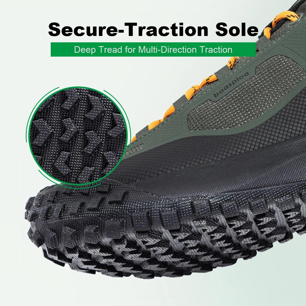 Chaussures de randonnée Baasploa homme imperméable antidérapant camping léger marche décontractée