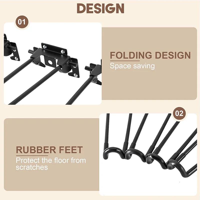 4 pièces pieds de Table pliants ensemble de pieds de Table en métal meubles pliants pliable ordinate