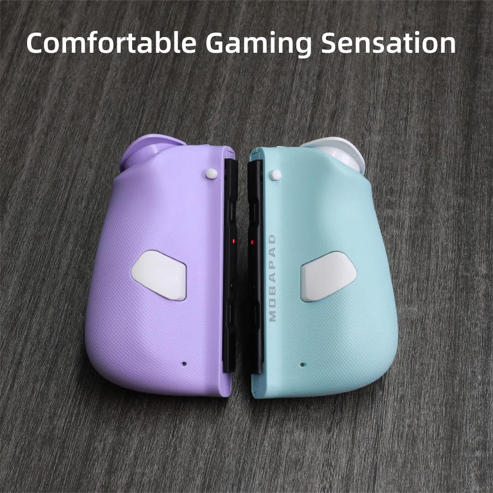 MOBAPAD M6s Gemini contrôleur de jeu sans fil Bluetooth avec manette de détection pour Nintendo Swit