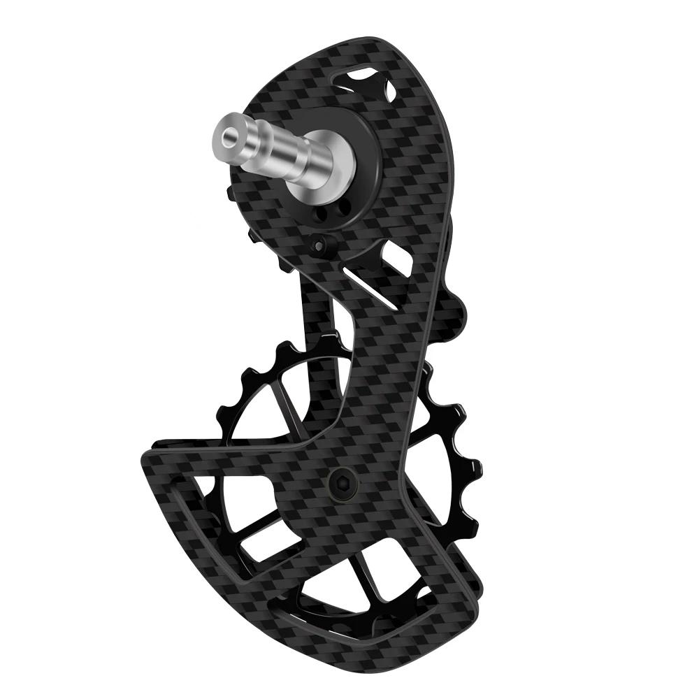 Ultegra Hatchace-Jeu de roues de poulie jockey en fibre de carbone pour vélo, roulement en céramique