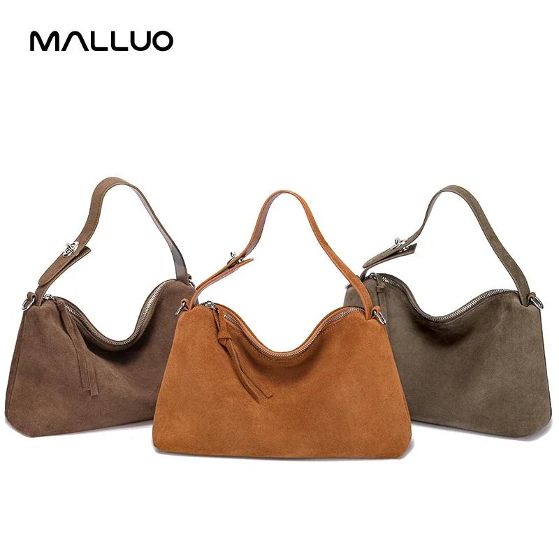 Sacs à bandoulière en cuir de vache en daim pour femmes, grand fourre-tout Boston en daim souple et