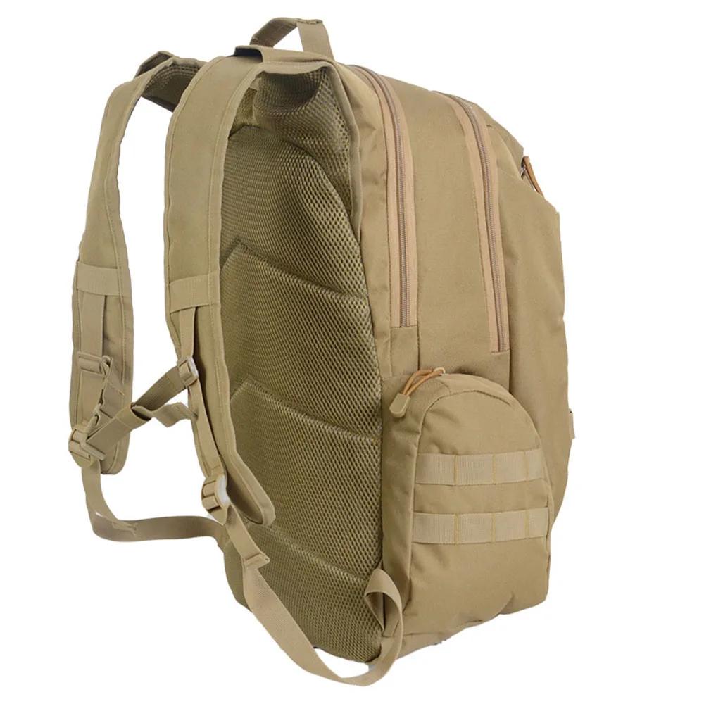 Sac à dos de randonnée et de camping extérieur 45L grande capacité, sac à dos tactique camouflage pl