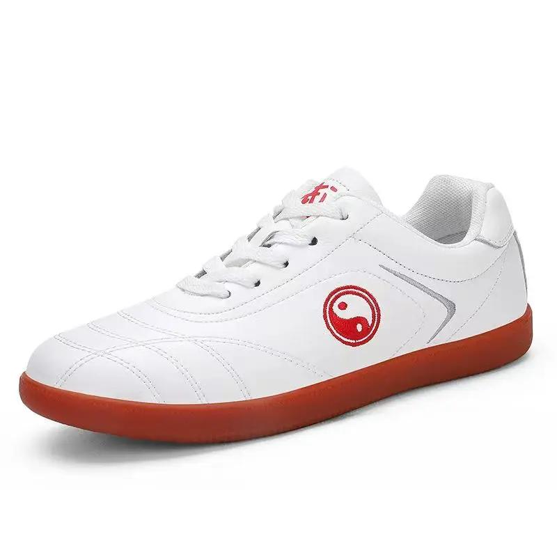 Tai Chi chaussures pour hommes femmes semelle souple Kung Fu baskets noir rouge Wushu Arts martiaux