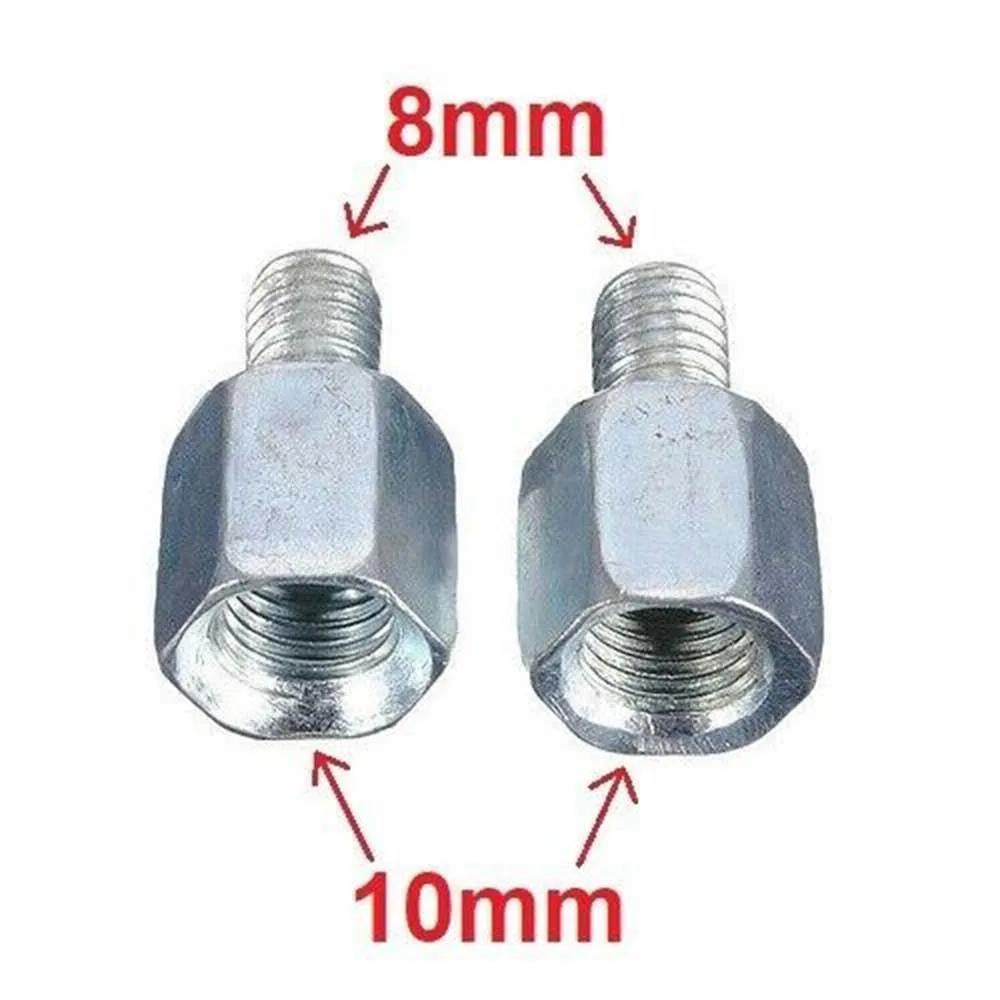 Adaptateur de miroir 10mm à 8mm, accessoires dans le sens des aiguilles d'une montre femelle à mâle